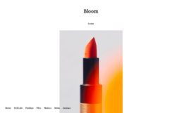 Site vitrine Bloom Paris - Consulting - Accueil - In blossom