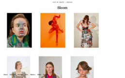 Site vitrine Bloom Paris - Consulting - Fashion - In blossom