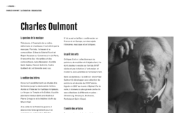 Refonte de site sur Squarespace - Fondation Charles Oulmont - Portrait - In blossom